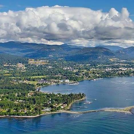 Salty Towers Ocean Front Cottages Sooke Buitenkant foto