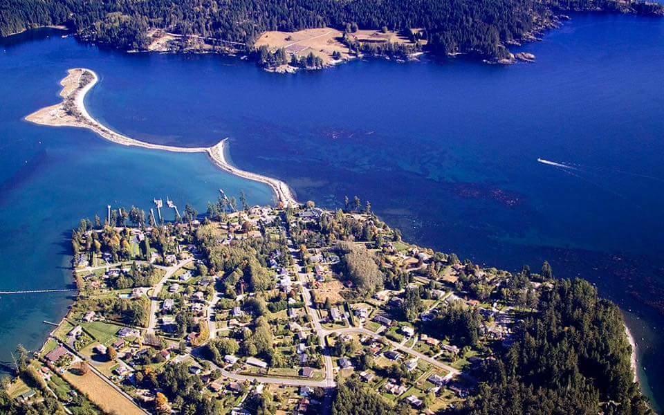 Salty Towers Ocean Front Cottages Sooke Buitenkant foto